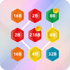 2048 Συγχώνευση Εξαγωνικής Αλυσίδας